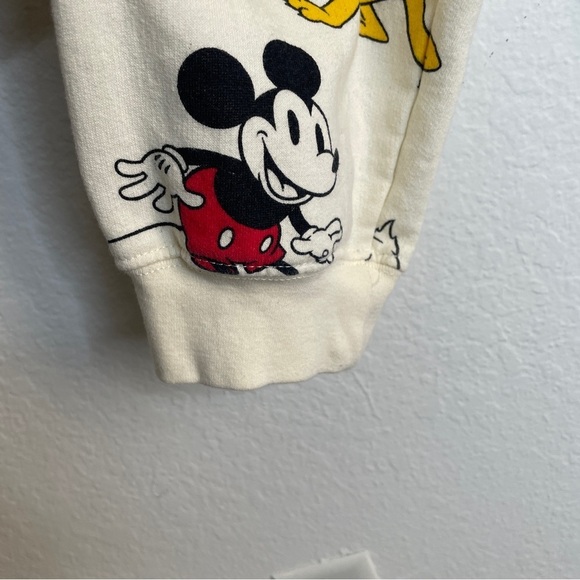 Disney Mickey and Friends Allover Graphic Print Pullover Crewneck Sweatshirt XXL - Picture 9 of 11